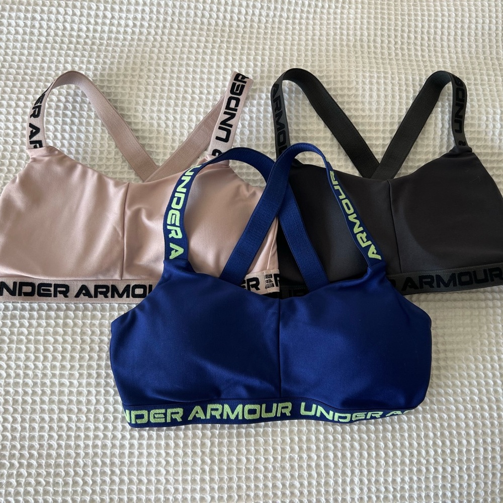 3 Under Armer bras, size M - barely used!